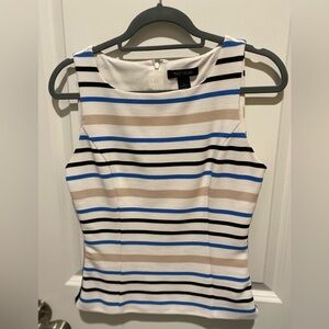 Nice fitted top by WHBM.  Size 2.  EUC.